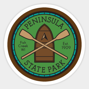 Peninsula State Park Sticker